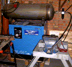 Abac compressor 10Bar, 4kW, with 150liter tank