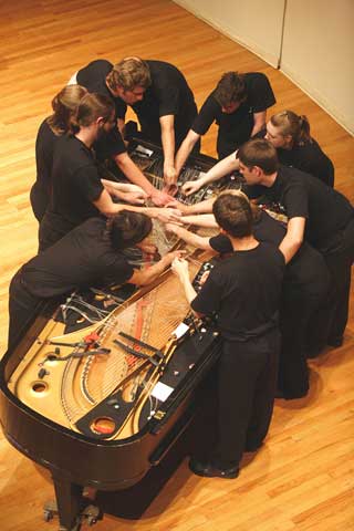 Bowed Piano Ensemble